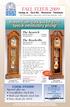 Savings on Clock Kits Movements Pendulums The Clock Builder s Choice Since 1968 Sale Ends Dec. 12/09