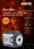 ixon Ultra The World s Highest Performance Back-illuminated EMCCDs SRRF-STREAM ixon Ultra 888 ixon Ultra 897 TECHNOLOGY