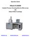 Operation Guide. Hitachi S-3400N. Variable Pressure Scanning Electron Microscope. with. Deben Peltier Coolstage