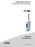 JUMO Wtrans Receiver. with Wireless Data Transmission. B Operating Manual /