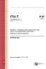 ITU-T P.57. Artificial ears. SERIES P: TERMINALS AND SUBJECTIVE AND OBJECTIVE ASSESSMENT METHODS Objective measuring apparatus