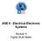 ASE 6 - Electrical Electronic Systems. Module 4 Digital Multi-Meter