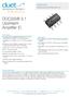 DOCSIS 3.1 Upstream Amplifier IC