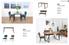 MDF DINING TABLE MDF DINING TABLE DINING ROOM FURNITURE 01-CHAIR:22521B PRODUCT SIZE: W43.5*D58*H87CM 02-BENCH:22521C PRODUCT SIZE: W111*D50*H88CM