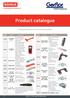 Product catalogue. Professional Tools for the Flooring Trade. 1 Tools for Flooring Professionals. Part Number. Part Number