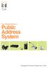 Your Reliable Partner in Public Address System
