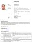 Profile Page. Designation : Assistant Professor
