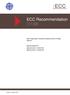 ECC Recommendation (11)06