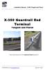 X-350 Guardrail End Terminal