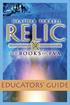 relic AND THE COMMON CORE TEACHING THE BOOK The book OVERVIEW ABOUT THE AUTHOR