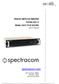 EPSILON SWITCH & AMPLIFIER SYSTEM SAS-E MODEL SAS17E & SAS36E. User s Manual. spectracom.com