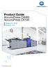 Product Guide. AccurioPress C6085 AccurioPress C6100. Status: Version: 2.3