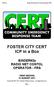 FOSTER CITY CERT ICP in a Box