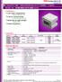 C-band PLL LNB - Internal Reference (L.O. Stability: ±3 ppm) - MODEL No. NJS8486S/87S/88S series