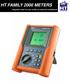 HT FAMILY 2000 METERS. Integrated meter for test verifies on electrical installations
