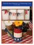 Americana Banner & Watering Can. by Diane Miller