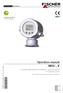 * * Operation manual ME50... R. Programmable pressure transducer / pressure switch for explosive areas. II 3G Ex na IIC T4-20 C Ta +60 C