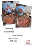 Quilting Classroom am. Jennie Rayment. 28th June 2015