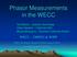 Phasor Measurements in the WECC