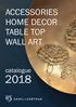 ACCESSORIES HOME DECOR TABLE TOP WALL ART. catalogue
