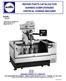 REPAIR PARTS CATALOG FOR SUNNEN COMPUTERIZED VERTICAL HONING MACHINE
