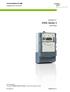 E650 Series 3. Electricity Meters IEC/MID Industrial and Commercial ZMD300AT/CT. User Manual