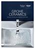 grohe ceramics Design & Technology, perfectly matched