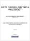 SOUTH CAROLINA ELECTRIC & GAS COMPANY COLUMBIA, SOUTH CAROLINA