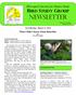 Shreveport Society for Nature Study BIRD STUDY GROUP NEWSLETTER