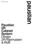 Product manual. Paustian 2R Cabinet System Design 2R Rasmussen & Rolff