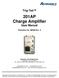 201AP Charge Amplifier User Manual