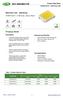 Product Brief. Mid-Power LED Series. Product Data Sheet. STWHA12D-E1 0.2W (Cool, Nature, Warm) RoHS. Description. Features and Benefits