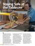 Staying Safe at the Tablesaw