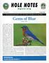 HOLE NOTES. Gems of Blue By John G. Hauser. mgcsa.org PERIODICAL PLEASE DELIVER PROMPTLY