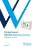 Product Manual WDC200 Electronic Control