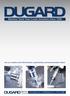 DUGARD. DUGARD Machine. Machine Tools That Create Solutions Since Tools