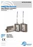 SMB/E01Series. Super Miniature Transmitters INSTRUCTION MANUAL. Remote Control. With Digital Hybrid Wireless Technology US Patent 7,225,135