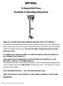 DP16UL. 16 Speed Drill Press Assembly & Operating Instructions