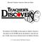 Welcome To Teacher s Discovery Electronic Books: