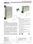 CPA, CPD Series Data Sheet Watt CompactPCI AC-DC and DC-DC Converters