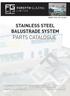 STAINLESS STEEL BALUSTRADE SYSTEM