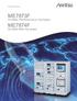 Product Brochure ME7873F. W-CDMA TRX/Performance Test System ME7874F. W-CDMA RRM Test System
