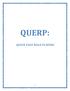 QUERP: QUICK EASY ROLE PLAYING