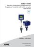 JUMO CTI-500. Inductive Conductivity/Concentration and Temperature Transmitter with switch contacts Type Operating Instructions
