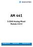 AM 441 S-DIAS Analog Mixed Module ±10 V