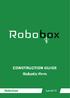 CONSTRUCTION GUIDE Robotic Arm. Robobox. Level II