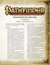 Pathfinder RPG Bestiary