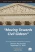Moving Towards Civil Gideon