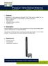 Picea 2.4 GHz Swivel Antenna Part No. B5771 giganova Product Specification