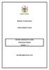 MINISTRY OF EDUCATION JUNIOR PRIMARY PHASE SECOND LANGUAGE SYLLABUS AFRIKAANS VERSION GRADES 1-3